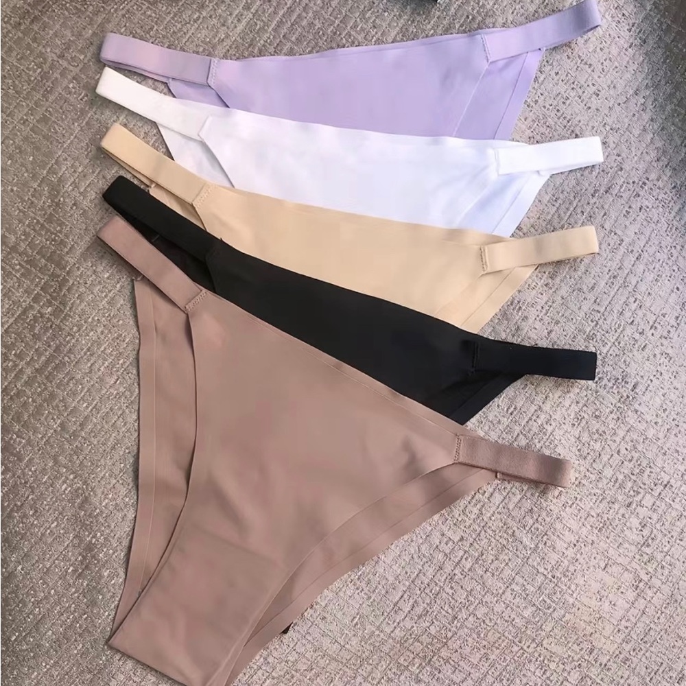Seamless String Bikini Panties Bundle Size 4-6